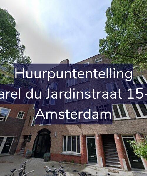 Foto gevel Huurpuntentelling voor Karel du Jardinstraat 15-1, Amsterdam