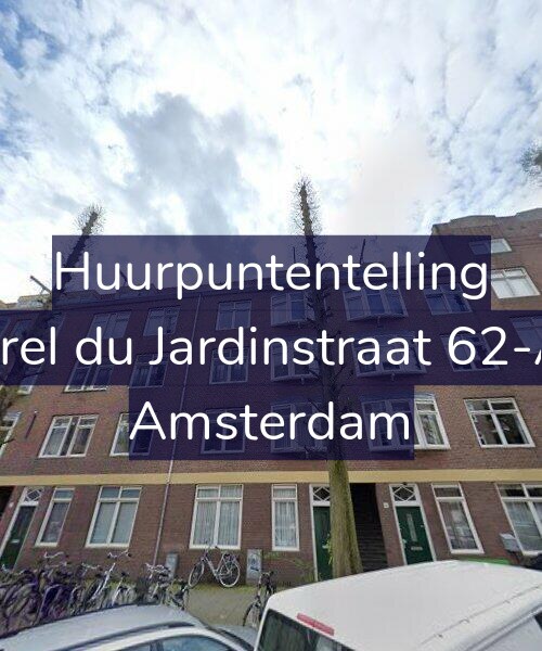 Foto gevel Huurpuntentelling voor Karel du Jardinstraat 62-A3, Amsterdam