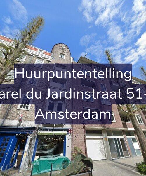 Foto gevel Huurpuntentelling voor Karel du Jardinstraat 51-L, Amsterdam