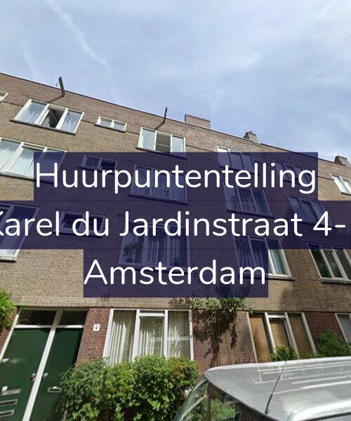 Foto gevel Huurpuntentelling voor Karel du Jardinstraat 4-1, Amsterdam