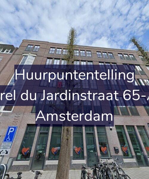 Foto gevel Huurpuntentelling voor Karel du Jardinstraat 65-A6, Amsterdam