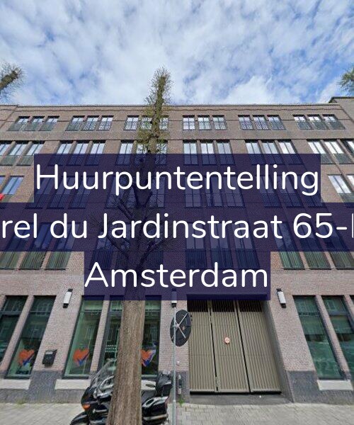 Foto gevel Huurpuntentelling voor Karel du Jardinstraat 65-B6, Amsterdam