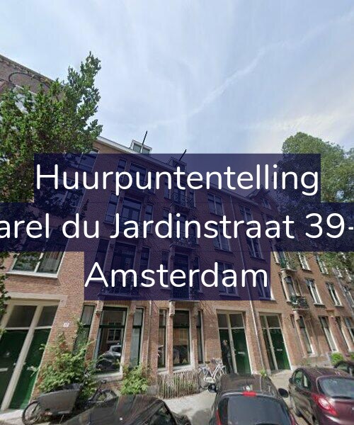 Foto gevel Huurpuntentelling voor Karel du Jardinstraat 39-2, Amsterdam