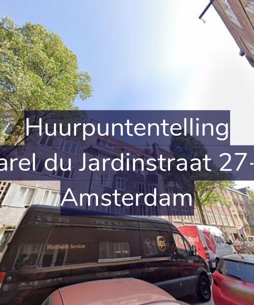 Foto gevel Huurpuntentelling voor Karel du Jardinstraat 27-3, Amsterdam