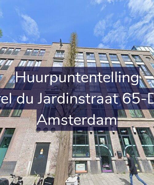 Foto gevel Huurpuntentelling voor Karel du Jardinstraat 65-D11, Amsterdam