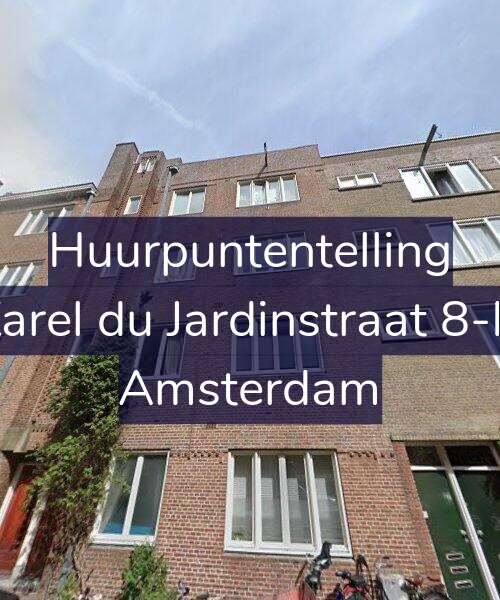 Foto gevel Huurpuntentelling voor Karel du Jardinstraat 8-H, Amsterdam
