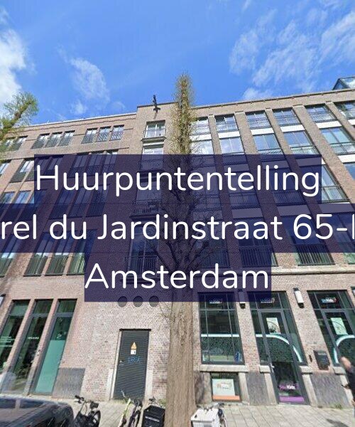 Foto gevel Huurpuntentelling voor Karel du Jardinstraat 65-D6, Amsterdam