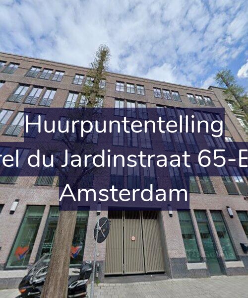 Foto gevel Huurpuntentelling voor Karel du Jardinstraat 65-B14, Amsterdam