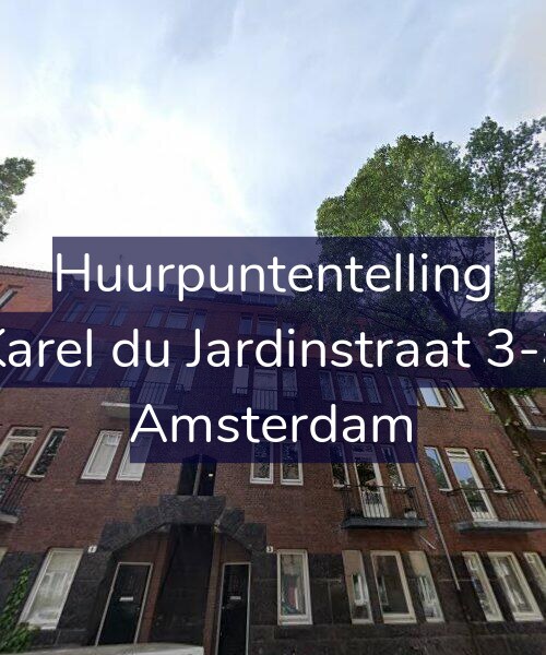 Foto gevel Huurpuntentelling voor Karel du Jardinstraat 3-3, Amsterdam