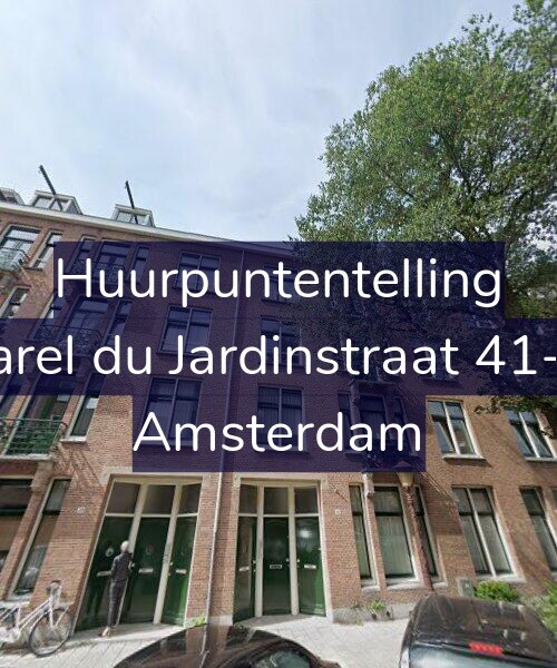 Foto gevel Huurpuntentelling voor Karel du Jardinstraat 41-H, Amsterdam