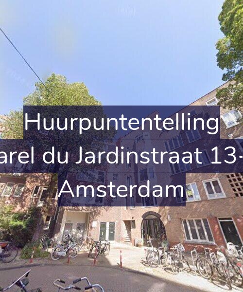 Foto gevel Huurpuntentelling voor Karel du Jardinstraat 13-3, Amsterdam