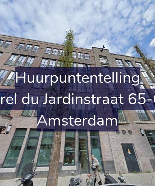 Foto gevel Huurpuntentelling voor Karel du Jardinstraat 65-C8, Amsterdam