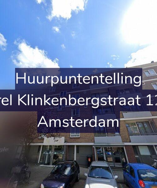 Foto gevel Huurpuntentelling voor Karel Klinkenbergstraat 12-1, Amsterdam
