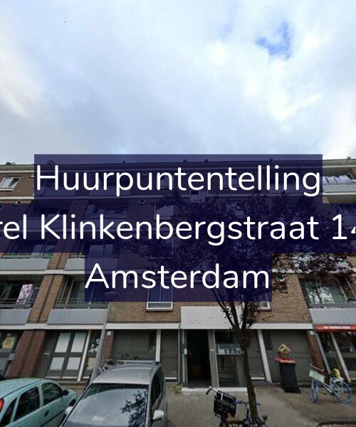 Foto gevel Huurpuntentelling voor Karel Klinkenbergstraat 14-4, Amsterdam
