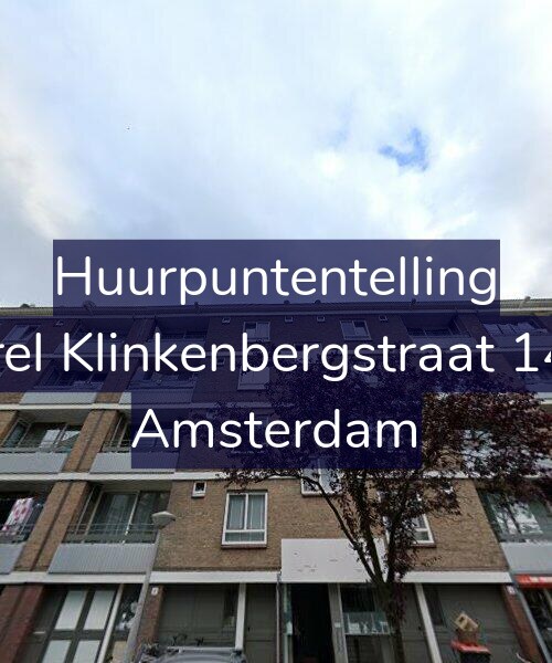 Foto gevel Huurpuntentelling voor Karel Klinkenbergstraat 14-2, Amsterdam
