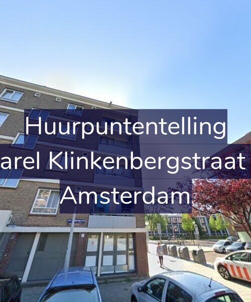 Foto gevel Huurpuntentelling voor Karel Klinkenbergstraat 2, Amsterdam