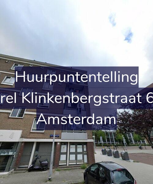 Foto gevel Huurpuntentelling voor Karel Klinkenbergstraat 6-4, Amsterdam
