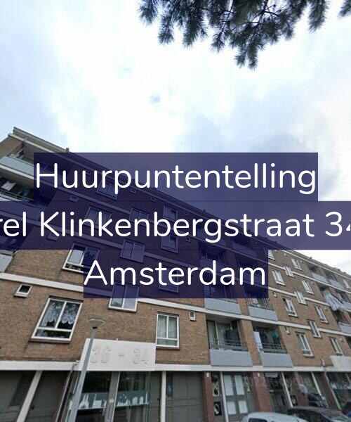 Foto gevel Huurpuntentelling voor Karel Klinkenbergstraat 34-2, Amsterdam