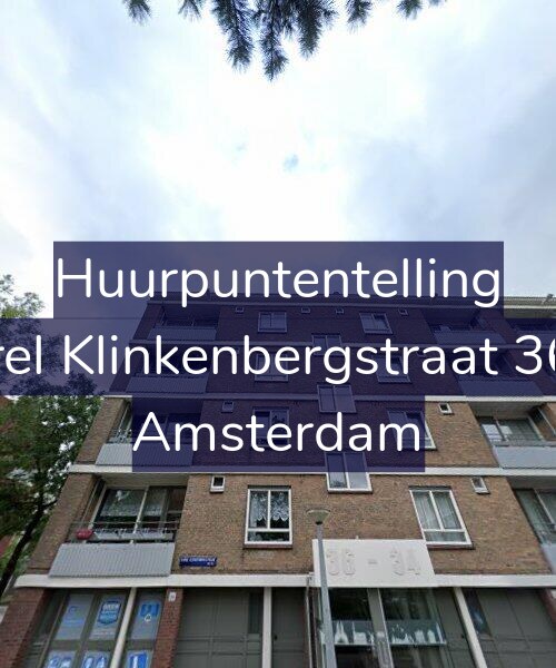Foto gevel Huurpuntentelling voor Karel Klinkenbergstraat 36-2, Amsterdam