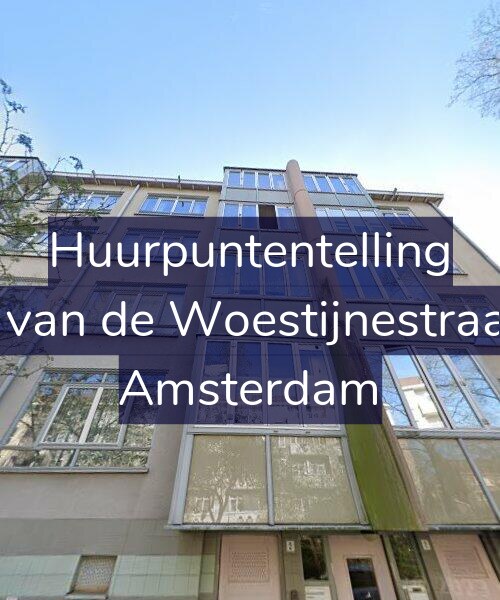 Foto gevel Huurpuntentelling voor Karel van de Woestijnestraat 2-3, Amsterdam