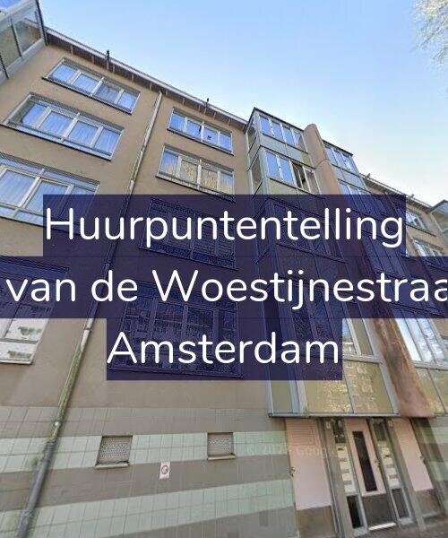 Foto gevel Huurpuntentelling voor Karel van de Woestijnestraat 6-1, Amsterdam