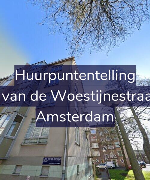 Foto gevel Huurpuntentelling voor Karel van de Woestijnestraat 1-2, Amsterdam
