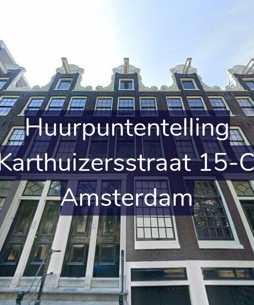 Foto gevel Huurpuntentelling voor Karthuizersstraat 15-O, Amsterdam
