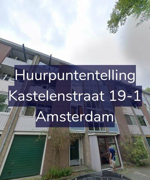 Foto gevel Huurpuntentelling voor Kastelenstraat 19-1, Amsterdam