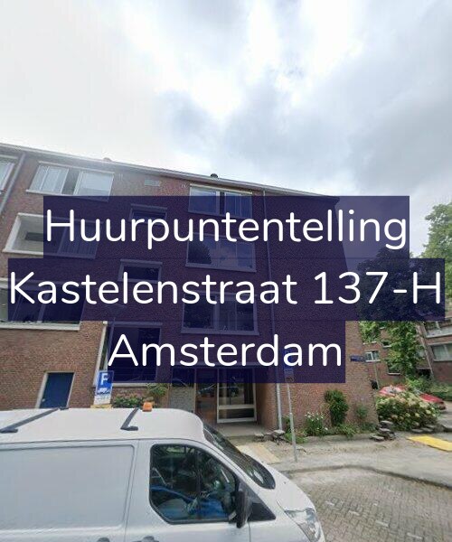 Foto gevel Huurpuntentelling voor Kastelenstraat 137-H, Amsterdam