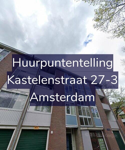 Foto gevel Huurpuntentelling voor Kastelenstraat 27-3, Amsterdam