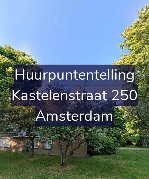 Foto gevel Huurpuntentelling voor Kastelenstraat 250, Amsterdam