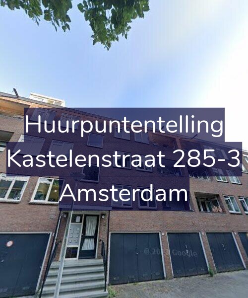 Foto gevel Huurpuntentelling voor Kastelenstraat 285-3, Amsterdam