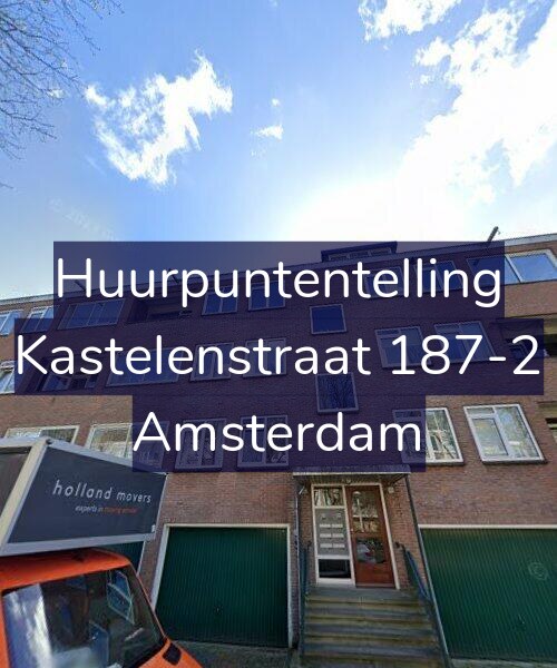 Foto gevel Huurpuntentelling voor Kastelenstraat 187-2, Amsterdam