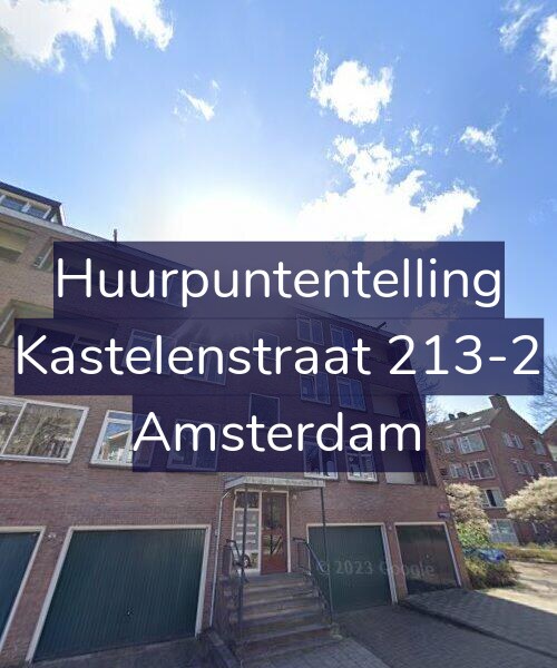 Foto gevel Huurpuntentelling voor Kastelenstraat 213-2, Amsterdam