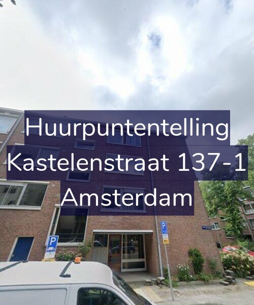 Foto gevel Huurpuntentelling voor Kastelenstraat 137-1, Amsterdam