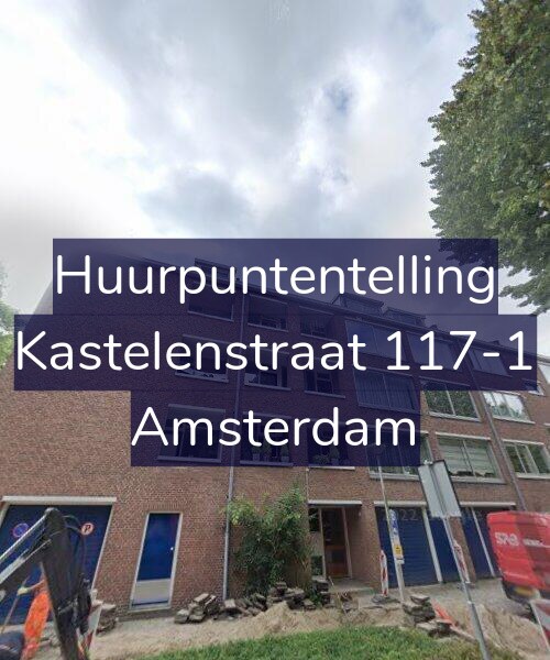 Foto gevel Huurpuntentelling voor Kastelenstraat 117-1, Amsterdam