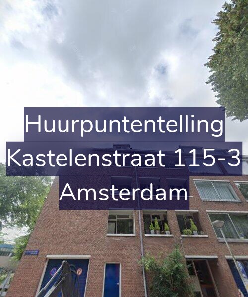 Foto gevel Huurpuntentelling voor Kastelenstraat 115-3, Amsterdam