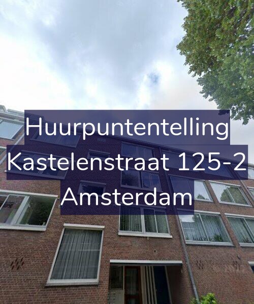 Foto gevel Huurpuntentelling voor Kastelenstraat 125-2, Amsterdam