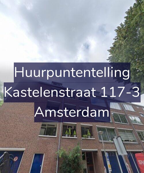 Foto gevel Huurpuntentelling voor Kastelenstraat 117-3, Amsterdam