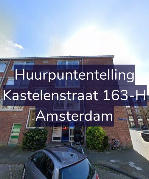 Foto gevel Huurpuntentelling voor Kastelenstraat 163-H, Amsterdam