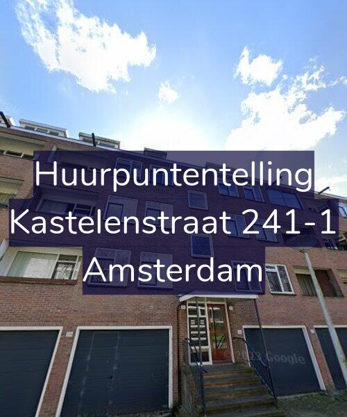 Foto gevel Huurpuntentelling voor Kastelenstraat 241-1, Amsterdam