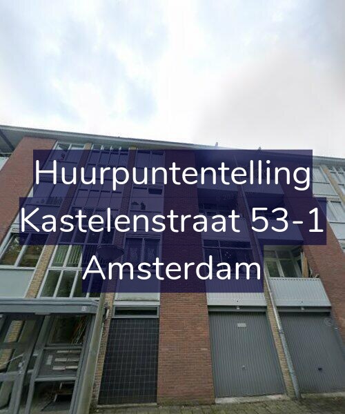 Foto gevel Huurpuntentelling voor Kastelenstraat 53-1, Amsterdam