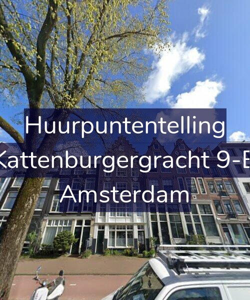 Foto gevel Huurpuntentelling voor Kattenburgergracht 9-B, Amsterdam