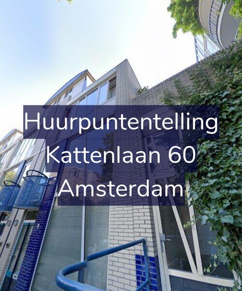 Foto gevel Huurpuntentelling voor Kattenlaan 60, Amsterdam