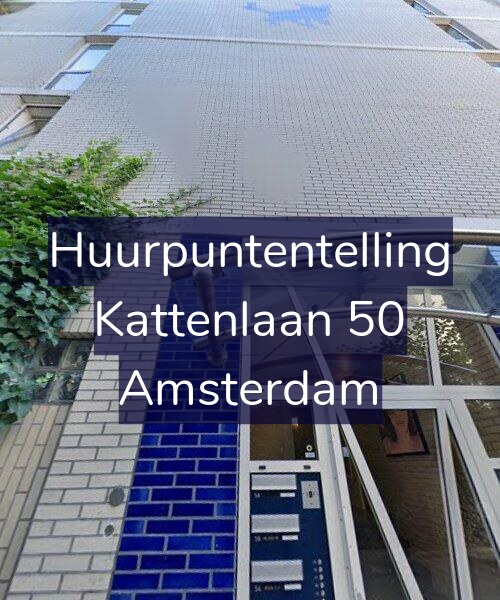 Foto gevel Huurpuntentelling voor Kattenlaan 50, Amsterdam