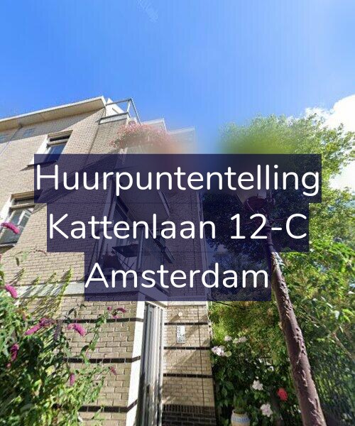 Foto gevel Huurpuntentelling voor Kattenlaan 12-C, Amsterdam