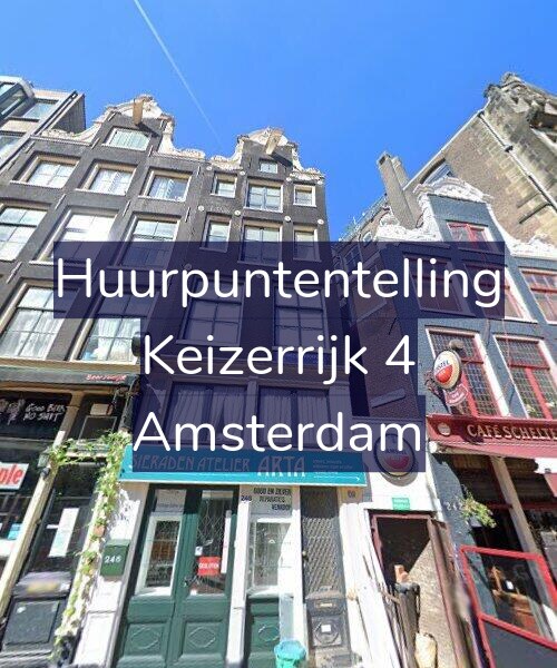 Foto gevel Huurpuntentelling voor Keizerrijk 4, Amsterdam