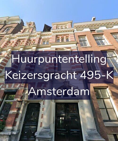 Foto gevel Huurpuntentelling voor Keizersgracht 495-K, Amsterdam