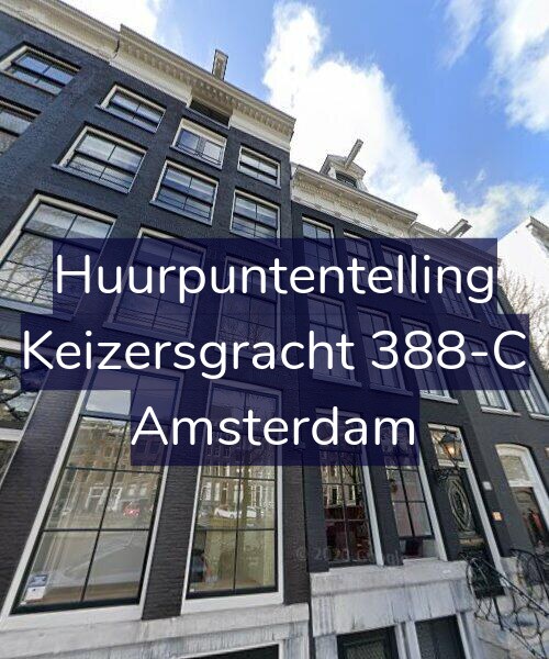 Foto gevel Huurpuntentelling voor Keizersgracht 388-C, Amsterdam