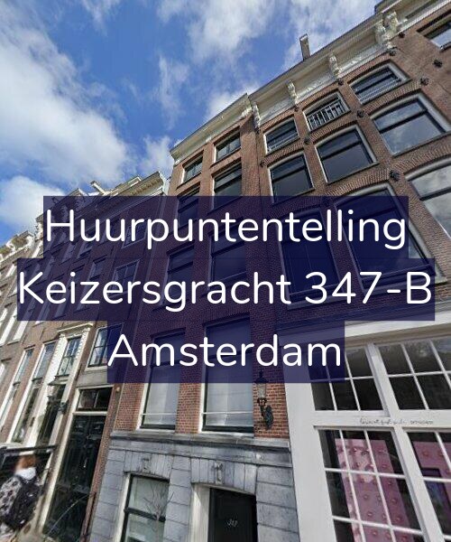 Foto gevel Huurpuntentelling voor Keizersgracht 347-B, Amsterdam